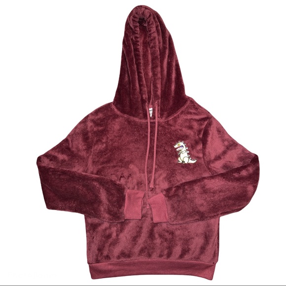 Nickelodeon Rugrats Reptar Dino Hoodie Sweatshirt - Picture 4 of 7